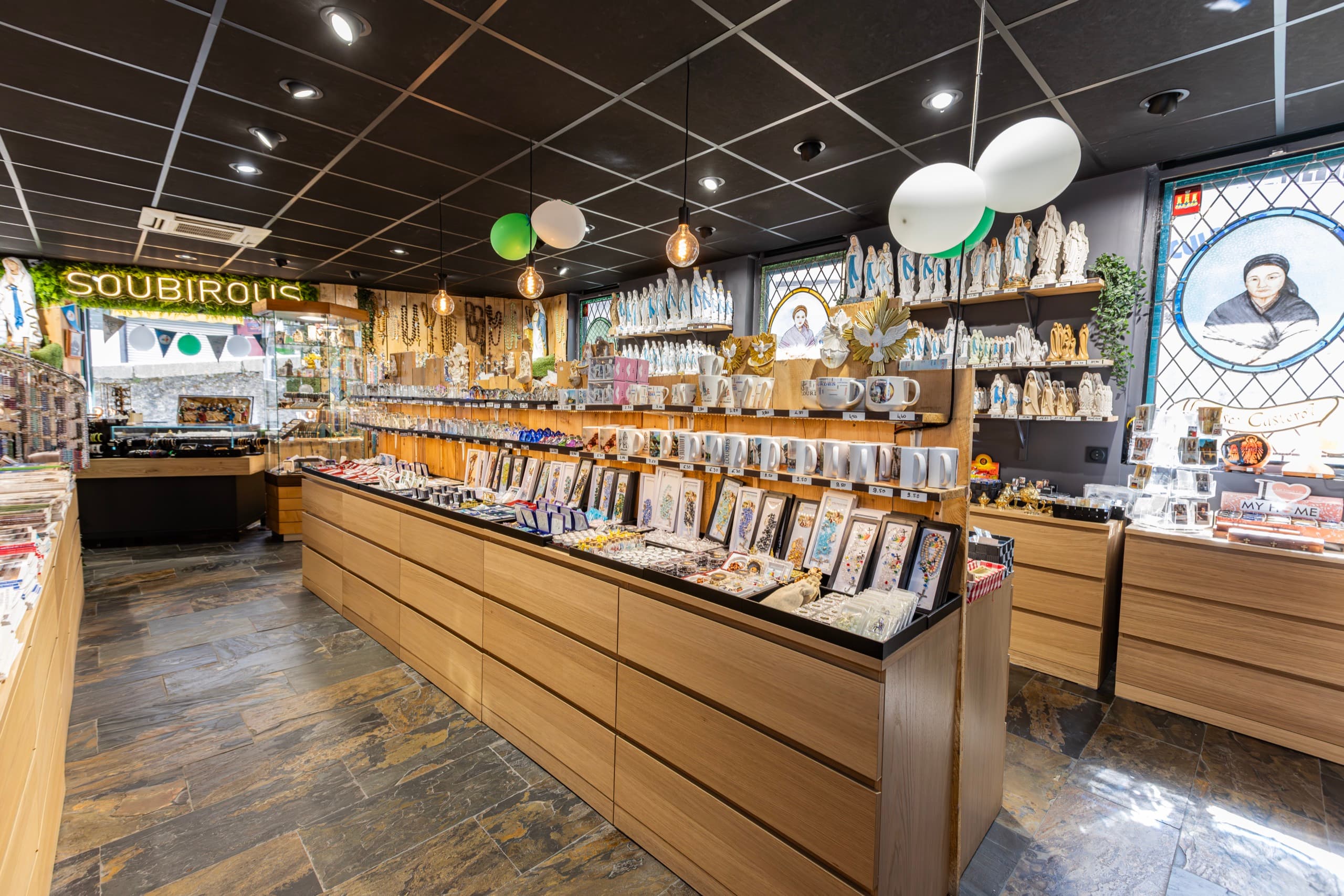 L'accueil et la boutique de la Maison Paternelle